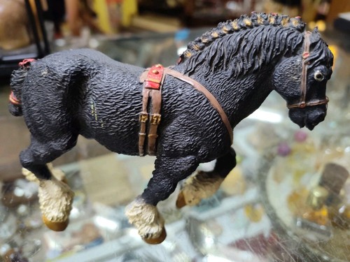 Vintage clydesdale horse - vintage,