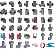Grey PVC 20mm ID Pressure Pipe