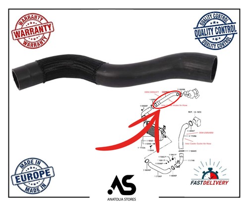Intercooler pipe turbo outlet - intercooler,