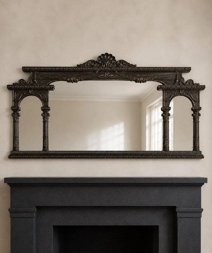 Bombay company ornate triptych - company,