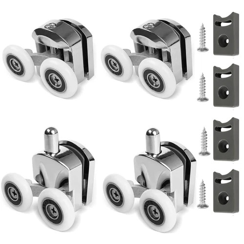 Shower door rollers - 4/8x,