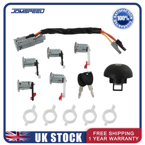 Ignition starter door lock - ignition, set