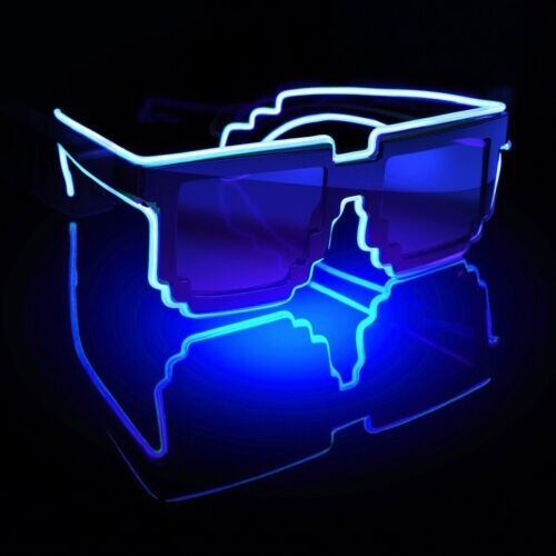 Led glasses light - light, up