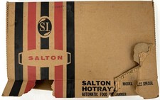 VIntage Mid Century MCM 1958 Salton Hotray Model H-122 Special