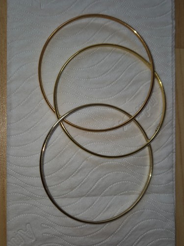 Triple 18ct intertwined gold - triple,