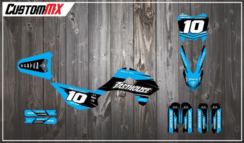 Custommx graphics kit fits - graphics, kit: