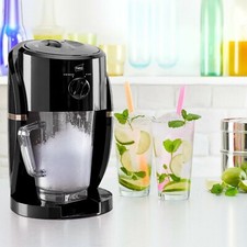 Neo Ice Crusher Slush Machine Electric Crushed Maker Cocktails Black Copper