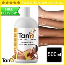 Spray Tan Solution 500ml 9% or