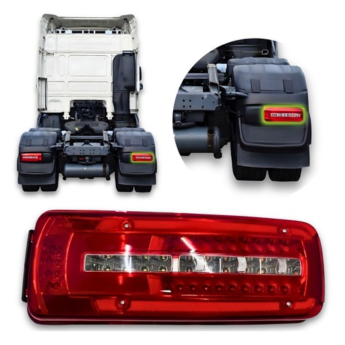 Led reverse tail light for - tail, daf