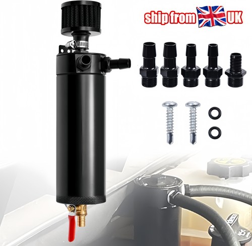 Port oil catch breather - 2-port,
