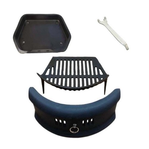 Fret fire front grate - fret, and