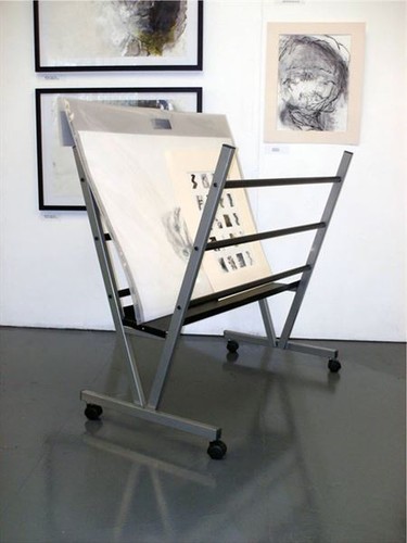 Metal print rack - rack, storage
