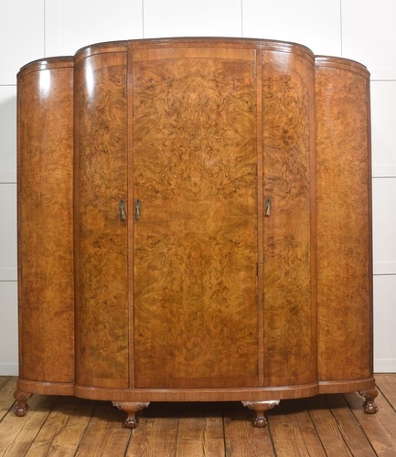 Art deco burr walnut - burr,