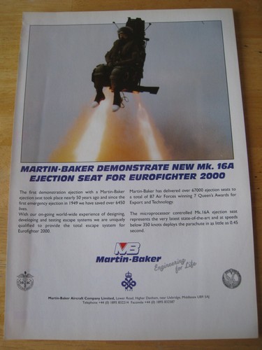Martin baker demonstrates new - baker,