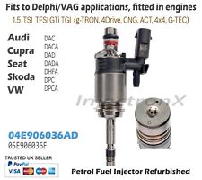 GDI Fuel Injector 04E906036AD for Audi Cupra Seat Skoda VW 1.5 TFSI TSI GTI TGI