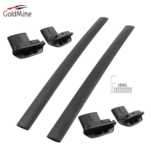 Aluminum black roof luggage - black,