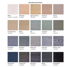 Morrells Scandi Wood Stain Spirit Based Pigment Stain Fast Dry Easy Application