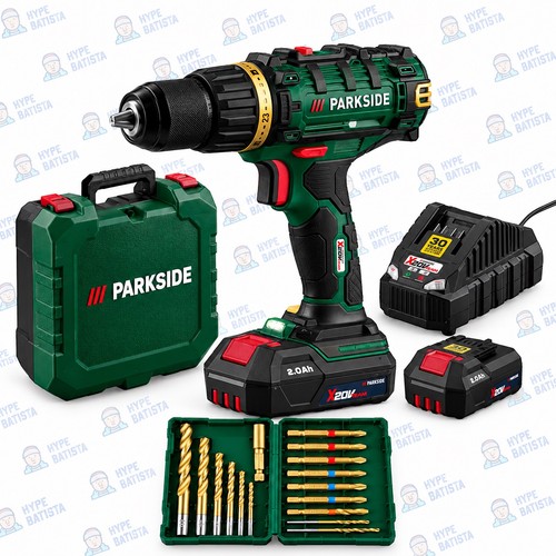 Parkside 20v drill driver - 20v,