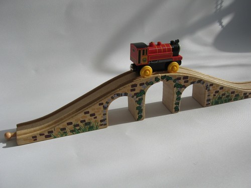 Wooden bridge for - wooden,