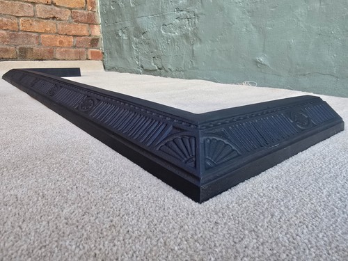 Large black cast decorative - black,