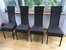 Lloyd Loom Dining Chairs, Set
