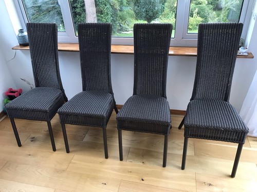 Lloyd loom dining chairs set - lloyd,