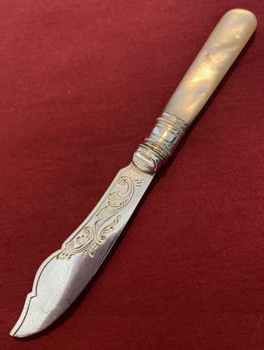 Antique silver plate - antique, mother