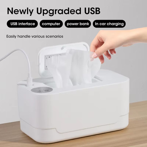 Baby wipe warmer heater with - wipe,