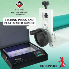 UV Exposure Unit & Etching Press  for Intaglio, Printmaking, Embossing & Linocut