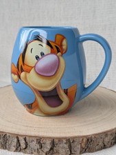 Churchill Disney Tigger Bounce Large Blue Barrel Mug Excellent Condition