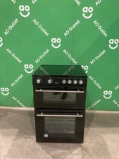 Hisense Electric Double Oven Cooker Ceramic Hob Black HDE3211BBUK #F115237