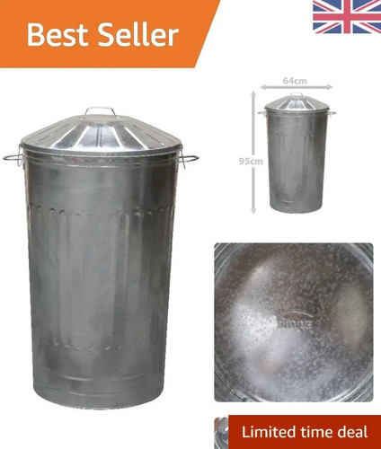 Stylish 180l xxl galvanised - 180l,