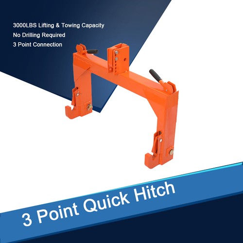 3000lbs point quick hitch - 3000lbs, 3