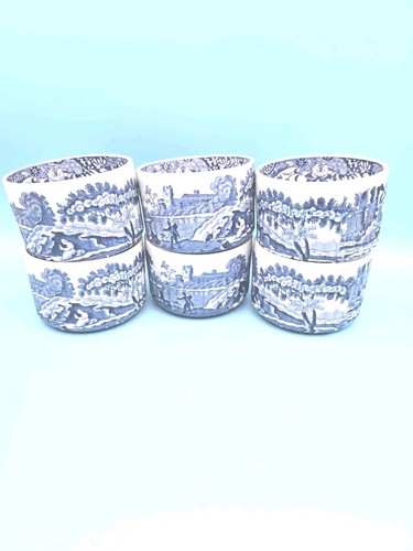 Spode blue italian six - italian, (6)