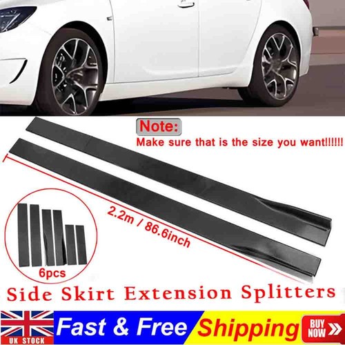 Side skirts spoiler - 2.2m,