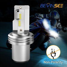 BA20D S2 S1 H6 LED Motorcycle Headlight Bulb White For Honda CBR125 CG125 04-08