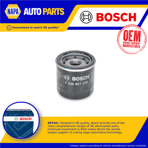 Oil filter f026407210 bosch - oil,