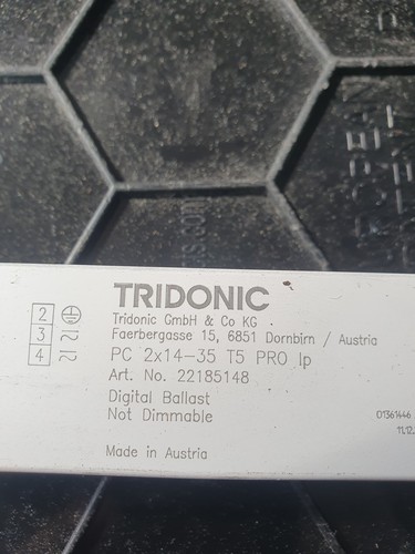 Tridonic 2x14 pro ip - pc,