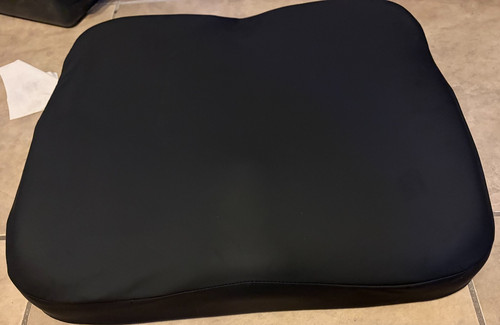 Wheelchair black cushion seat - black,