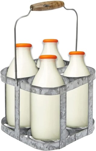 Milk bottle holder heavy - milk,