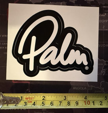 Palm Kayak Canoe Genuine large vinyl sticker 12cm x 10cm