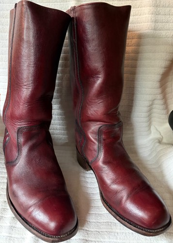 Frye boots men burnt - 12,