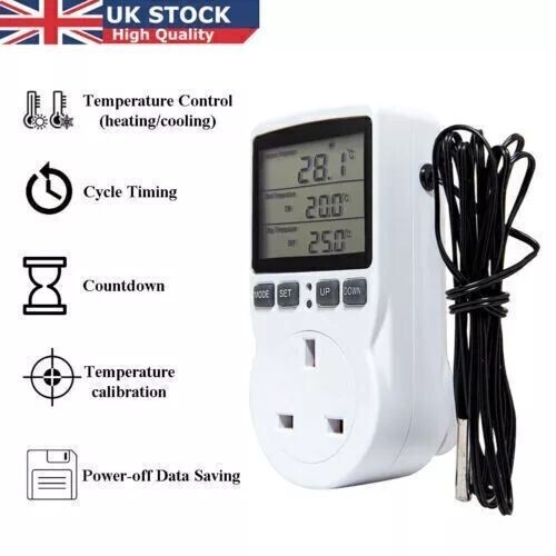 Socket timer thermostat - socket,