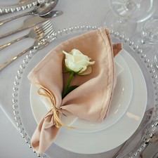 Glass Charger Plates Wedding