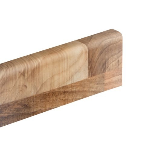 Walnut block laminate kitchen - block,
