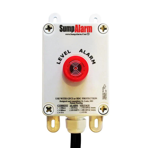 Sump pump alarm - pump,