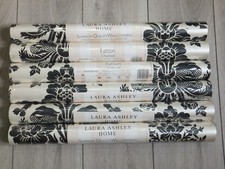 LAURA ASHLEY Tatton Charcoal Wallpaper Batch No: W093090-A/1 PRICE PER ROLL