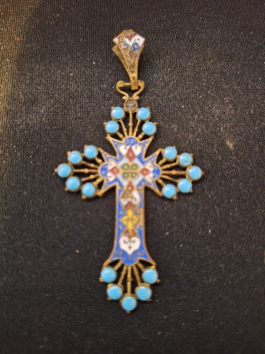 Antique byzantine enamel - antique,