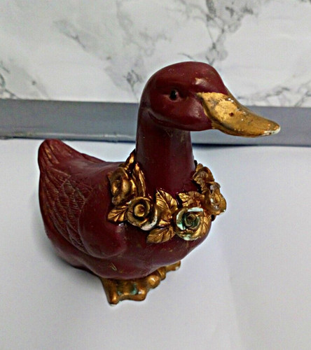 Small resin retro - small, goose