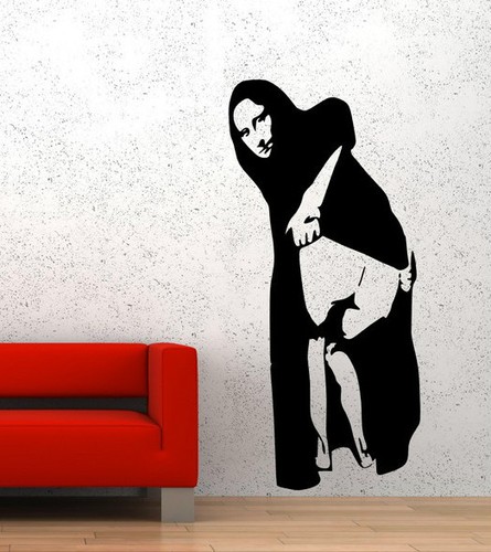 Banksy graffiti mona - graffiti, lisa
